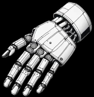 Robot hand light